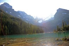 06 Mount Huber, Mount Victoria, Mount Lefroy, Yukness Mountain Above Lake O-Hara Morning.jpg